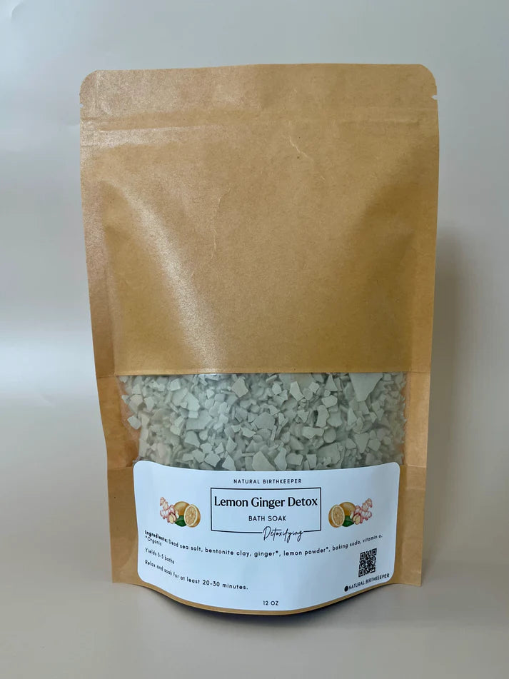 Lemon Ginger Detox Bath