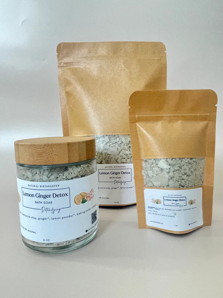 Lemon Ginger Detox Bath