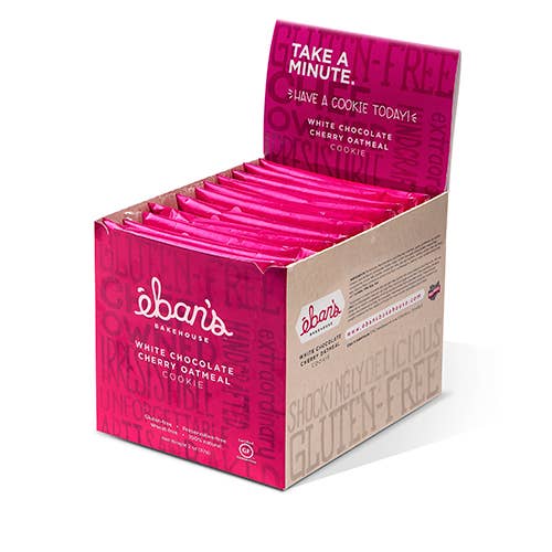 Gluten-Free White Chocolate Cherry Oatmeal Cookies