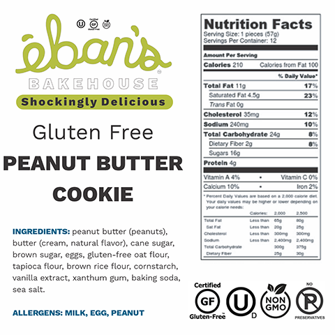 Gluten-Free Peanut Butter Cookies
