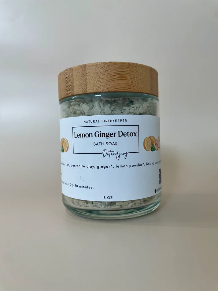 Lemon Ginger Detox Bath