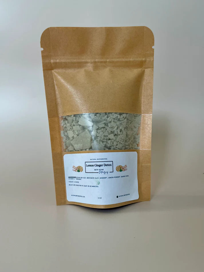 Lemon Ginger Detox Bath