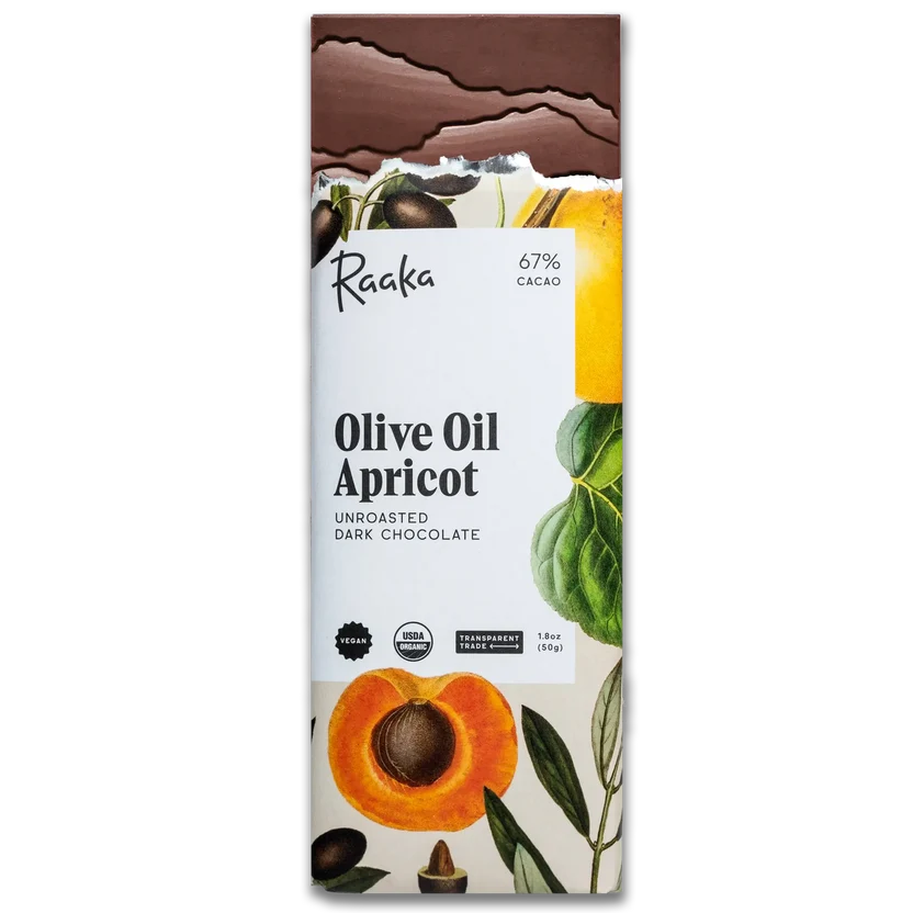 Olive Oil Apricot Dark Chocolate