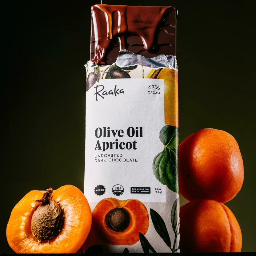 Olive Oil Apricot Dark Chocolate