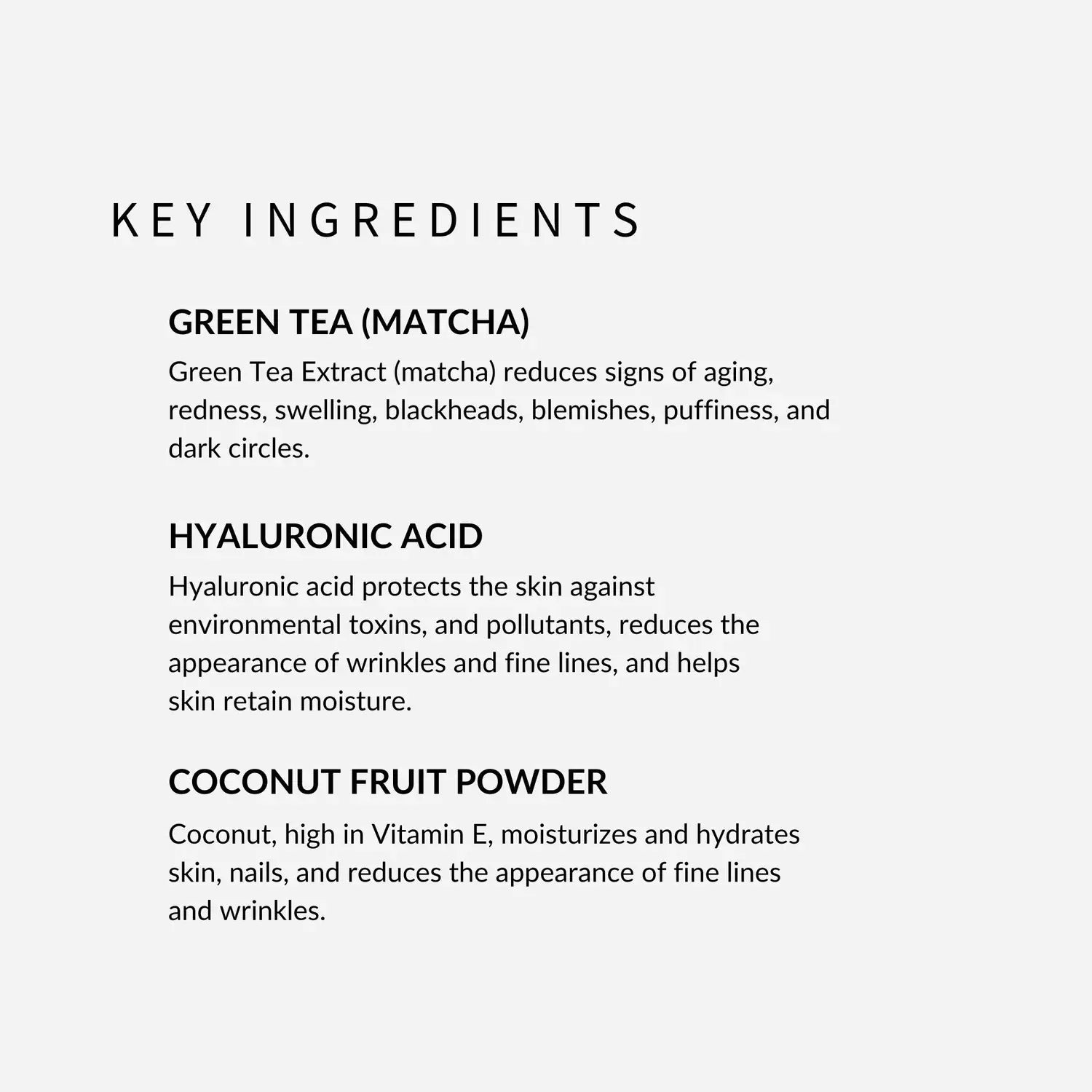 Meet your Match(a) | Matcha & Hyaluronic Dry Defense Mask